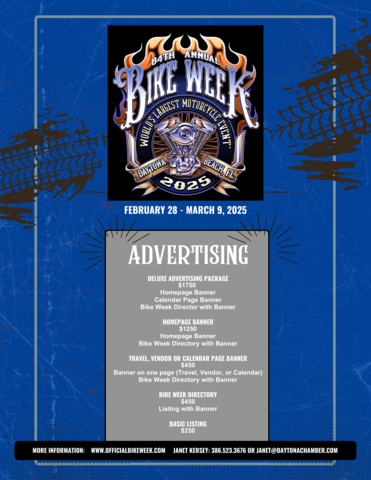 Bike Week Advertising & Calendar of Events Now Available